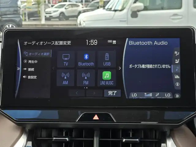 トヨタ ハリアー Z レザーパッケージ 鹿児島県 2020(令2)年 1.1万km ホワイトパールクリスタルシャイン モデリスタエアロ　/社外テール／ブレーキランプ（ネクサスジャパン製）　/社外ダウンサス（ＲＳＲ製Ｔｉ２０００）/社外アルミホイール(Weds/MAVERICK/20インチ)/デジタルインナーミラー　/パノラミックビューモニター　/ＪＢＬプレミアムサウンドシステム/D+N席シートヒーター/D+N席シートベンチレーション/D+N席パワーシート/純正メモリーナビ/Bluetoothオーディオ/パワーバックドア/レーダークルーズコントロール/横滑り防止装置/レーンキープアシスト/前後コーナーセンサー/トヨタセーフティセンス/プッシュスタート/スマートキー/ワンオーナー/純正アルミホイール(18インチ)