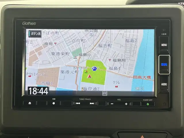 ホンダ Ｎ ＢＯＸ カスタム G L ターボ ホンダセンシング 岡山県 2019(令1)年 4万km プラチナホワイトパール 純正ナビ/【Bluetooth/フルセグTV/CD/DVD/USB接続】/型番:VXM-204VFi/前席シートヒーター/ハーフレザーシート/バックカメラ　/ビルトインＥＴＣ/パドルシフト/両側パワースライドドア/レーダークルーズコントロール/衝突軽減ブレーキシステム/ＬＥＤヘッドライト/LEDフォグランプ/後席サンシェイド/純正フロアマット/純正15インチアルミホイール/プッシュスタート/スマートキー×2/エンジンスターター×1/取扱説明書/ナビ取扱説明書
