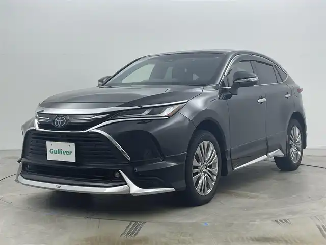 トヨタ ハリアー ハイブリッド Z レザーパッケージ 岡山県 2021(令3)年 4.3万km プレシャスブラックパール モデリスタエアロ /調光パノラマルーフ /JBLサウンド/12.3インチナビ/地デジ/Bluetooth/AppleCarPlay/USB/パノラミックビューモニター/ヘッドアップディスプレイ/ブラインドスポットモニター/シートヒーター /ベンチレーション/セーフティセンス/レーダークルーズコントロール/LEDヘッドライト/デジタルインナーミラー/ビルトインETC2.0/前後ドライブレコーダー/パワーバックドア /プッシュスタート /スマートキー