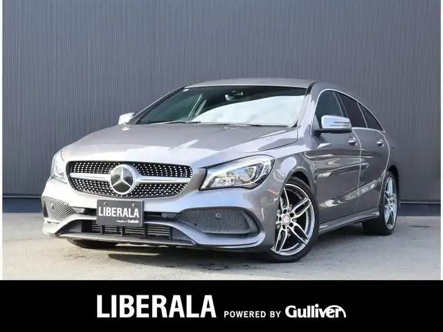 メルセデス・ベンツ ＣＬＡ１８０ Sブレイク　スポーツ 静岡県 2017(平29)年 4.9万km マウンテングレー 衝突軽減ブレーキ　/半革　/ＡＣＣ　/純正ナビＴＶ　/ＬＥＤ　/ＥＴＣ　/キーレスゴー　/ＢＳＭ　/ＬＫＡ　/パドルシフト　/パワーシート／ヒーター　/バックカメラ　/純正１８ＡＷ　/アイドリングストップ　/プッシュスタート