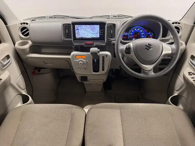 スズキ エブリィ ワゴン PZターボ スペシャル 三重県 2017(平29)年 6.6万km パールホワイト ガソリン・ターボ/キャブオーバーFR/インパネ4AT/ストラーダ 7インチナビ CN-RA03WD/（FM/AM/SD/iPod/TV/USB/Bluetooth/MEMORY MUSIC/CD/DVD/VTR）/バックアイカメラ/両側パワースライドドア/ドライブレコーダー 前後/ETC2.0/安全/・レーダーブレーキサポート/・ESP（横すべり防止機能）/・ヒルホールドコントロール（坂道発進補助）/・運転席、助手席エアバッグ/装備/・電動オートステップ/・オートエアコン/・リアヒーター/・オートライト/・ディスチャージヘッドライト/・フロントフォグライト/・ステアリングスイッチ/・純正14inAW/・電動格納ドアミラー/・パワーステアリング/・パワーウインドウ/・プッシュスタート/・スマートキーx1/・保/取/など