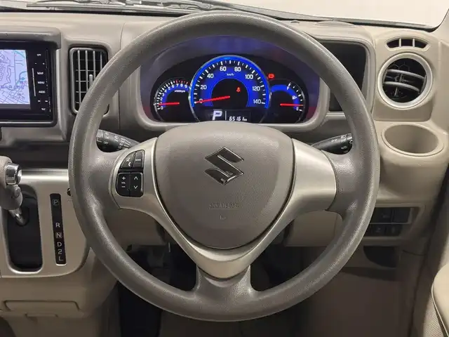 スズキ エブリィ ワゴン PZターボ スペシャル 三重県 2017(平29)年 6.6万km パールホワイト ガソリン・ターボ/キャブオーバーFR/インパネ4AT/ストラーダ 7インチナビ CN-RA03WD/（FM/AM/SD/iPod/TV/USB/Bluetooth/MEMORY MUSIC/CD/DVD/VTR）/バックアイカメラ/両側パワースライドドア/ドライブレコーダー 前後/ETC2.0/安全/・レーダーブレーキサポート/・ESP（横すべり防止機能）/・ヒルホールドコントロール（坂道発進補助）/・運転席、助手席エアバッグ/装備/・電動オートステップ/・オートエアコン/・リアヒーター/・オートライト/・ディスチャージヘッドライト/・フロントフォグライト/・ステアリングスイッチ/・純正14inAW/・電動格納ドアミラー/・パワーステアリング/・パワーウインドウ/・プッシュスタート/・スマートキーx1/・保/取/など