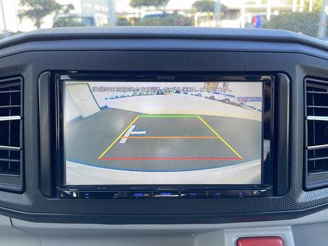 ダイハツ ミラ イース G リミテッド SAⅢ 山口県 2021(令3)年 4.8万km シャイニングホワイトパール 社外メモリナビ【MDV-D407BT】/・CD/DVD/・Bluetooth/・iPod/・USB/・AM/FM/・SMART USEN/・SD/バックカメラ/ETC/プッシュスタート/スマートキー/シートヒーター（運転席＋助手席）/LEDヘッドライト/オートライト/シガーソケット/スマートアシストIII/・衝突回避支援ブレーキ機能/・衝突警報機能/・車線逸脱警報機能/・路側逸脱警報/・ブレーキ制御付き誤発進抑制機能/・先行車発進お知らせ機能/・ADB/・オートハイビーム/・コーナーセンサー