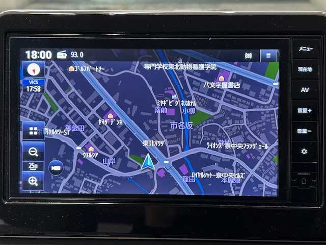 日産 デイズ X 宮城県 2025(令7)年 0.2万km パープル エマージェンシーブレーキ/・車線逸脱警報装置/・先行車発進お知らせ機能/・標識認識機能/・クリアランスソナー/純正大画面ナビ/・型番：MM223D-L/・アラウンドビューモニター/・フルセグTV/Bluetooth/HDMI/・ETC/・前後ドライブレコーダー/アイドリングストップ/プッシュスタート/・スマートキー/ステアリングスイッチ/オートライト/・レベライザー/ベンチシート/純正アルミホイール/純正フロアマット