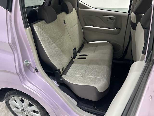 日産 デイズ X 宮城県 2025(令7)年 0.2万km パープル エマージェンシーブレーキ/・車線逸脱警報装置/・先行車発進お知らせ機能/・標識認識機能/・クリアランスソナー/純正大画面ナビ/・型番：MM223D-L/・アラウンドビューモニター/・フルセグTV/Bluetooth/HDMI/・ETC/・前後ドライブレコーダー/アイドリングストップ/プッシュスタート/・スマートキー/ステアリングスイッチ/オートライト/・レベライザー/ベンチシート/純正アルミホイール/純正フロアマット