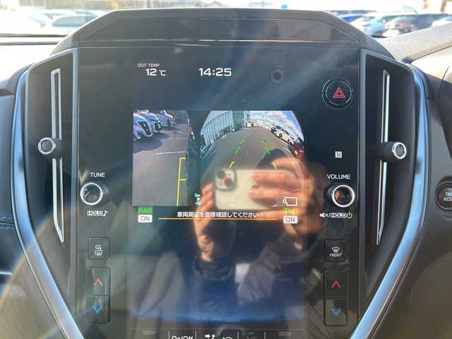 スバル レヴォーグ 1．8GT－H EX 岐阜県 2020(令2)年 1.2万km クリスタルブラックシリカ 登録時走行距離1181km/純正１１．６型ディスプレイオーディオ/フルセグＴＶ/禁煙車/バックカメラ/サイドカメラ/アイサイトＸ/パワーバックドア/パドルシフト/純正アルミホイール/ＬＥＤヘッドライト/オートライト/フォグランプ/４ＷＤ/ビルトインETC/前方ドライブレコーダー/レザーシート/シートヒーター/クルーズコントロール/レーンキープアシスト/パワーシート/純正フロアマット/Bluetoothj接続/アイドリングストップ