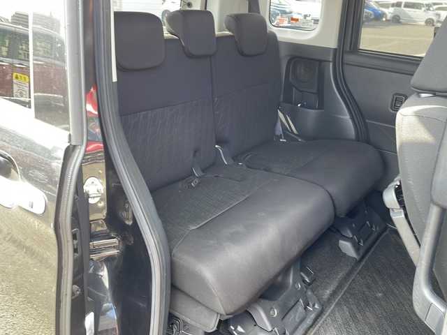 トヨタ ルーミー カスタムG－T 徳島県 2017(平29)年 5.5万km ブラックマイカメタリック Panasonicナビ：CN-RA03WD/(AM/FM/DISC/SD/Bluetooth)/スマートアシスト/・衝突回避支援ブレーキ機能/・衝突警報機能/・車線逸脱警報機能/・先行車発進お知らせ機能/・コーナーセンサー/・オートハイビーム/バックカメラ/両側パワースライドドア/シートヒーター/ドライブレコーダー/ETC/純正15インチアルミホイール/プッシュスタート/スマートキー