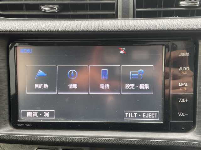 トヨタ アクア G 神奈川県 2014(平26)年 7.6万km ディープアメジストマイカメタリック ・純正ナビTV/（Bluetooth/DVD/フルセグ）/・純正LEDヘッドライト/・スマートキー×2/・バックカメラ/・プッシュスタート/・ドライブレコーダー/・ドアバイザー/・ETC