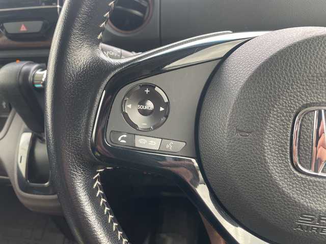 ホンダ Ｎ ＢＯＸ G･Lターボ Hセンシング カッパーブラウンスタイル 三重県 2019(令1)年 5.2万km プラチナホワイトパール 純正９型ナビ/バックカメラ/純正ドラレコ/両側パワスラ/ＥＴＣ/衝突軽減/レーダークルコン/ステアリングアシスト/コーナーセンサー/ベンチシート/ＬＥＤヘッドライト/オートライト/電動格納ミラー/フルセグTV/CD/DVD再生/Bluetooth接続/USB入力端末/禁煙車