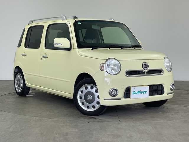 ダイハツ ミラ ココア プラスX 兵庫県 2012(平24)年 12.6万km コットンアイボリー ・純正ナビ（NSZN-W62）/CD/DVD/Bluetooth/TV/・ETC/・スマートキー/・スペアキー