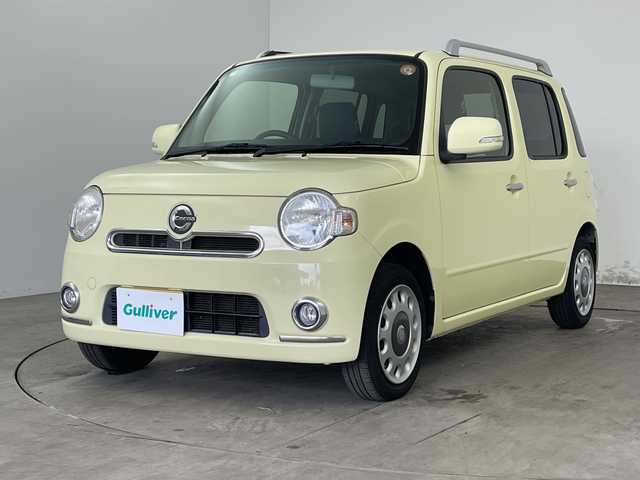 ダイハツ ミラ ココア プラスX 兵庫県 2012(平24)年 12.6万km コットンアイボリー ・純正ナビ（NSZN-W62）/CD/DVD/Bluetooth/TV/・ETC/・スマートキー/・スペアキー