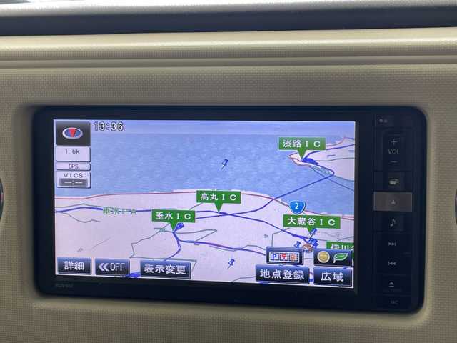 ダイハツ ミラ ココア プラスX 兵庫県 2012(平24)年 12.6万km コットンアイボリー ・純正ナビ（NSZN-W62）/CD/DVD/Bluetooth/TV/・ETC/・スマートキー/・スペアキー