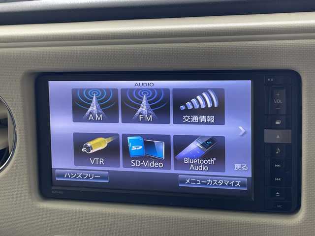 ダイハツ ミラ ココア プラスX 兵庫県 2012(平24)年 12.6万km コットンアイボリー ・純正ナビ（NSZN-W62）/CD/DVD/Bluetooth/TV/・ETC/・スマートキー/・スペアキー