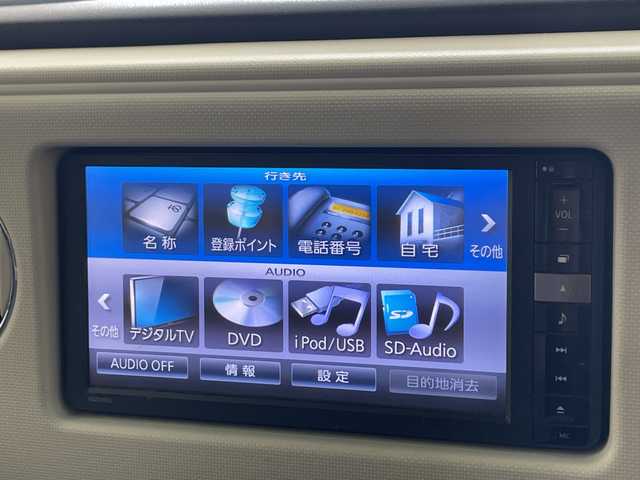 ダイハツ ミラ ココア プラスX 兵庫県 2012(平24)年 12.6万km コットンアイボリー ・純正ナビ（NSZN-W62）/CD/DVD/Bluetooth/TV/・ETC/・スマートキー/・スペアキー