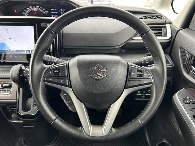 スズキ ソリオ バンディット HV MV 道南・函館 2021(令3)年 1.2万km プレミアムシルバーメタリック /純正ナビ//フルセグＴＶ//ドライブレコーダー//全周囲カメラ//両側パワースライドドア//シートヒーター//クルーズコントロール//ヘッドアップディスプレイ//衝突軽減ブレーキ//コーナーセンサー//オートライト//オートハイビーム//フロアマット//スマートキー//プッシュスタート