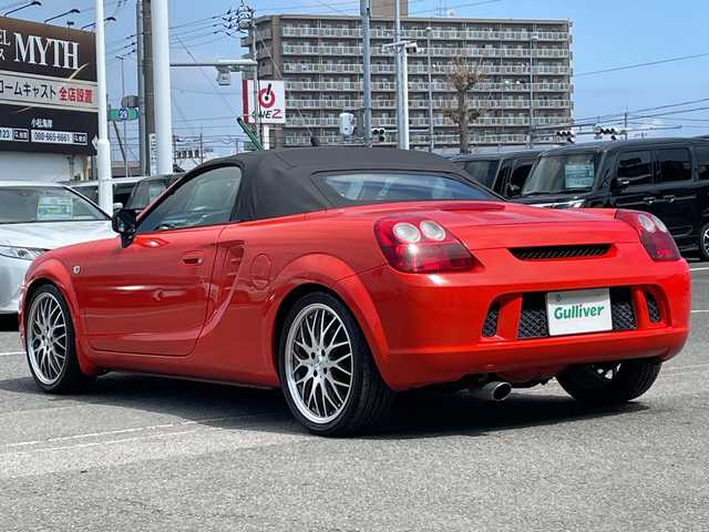 トヨタ ＭＲ－Ｓ S エディション 徳島県 2002(平14)年 14.8万km オレンジ ６速ＭＴ/ディスプレイオーディオ/ＥＴＣ/フォグランプ/純正フロアマット/社外アルミホイール/異色全塗装シルバー→オレンジ/エアコン