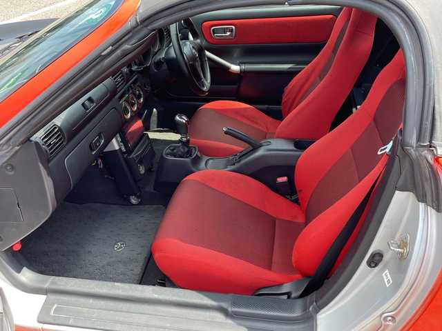 トヨタ ＭＲ－Ｓ S エディション 徳島県 2002(平14)年 14.8万km オレンジ ６速ＭＴ/ディスプレイオーディオ/ＥＴＣ/フォグランプ/純正フロアマット/社外アルミホイール/異色全塗装シルバー→オレンジ/エアコン