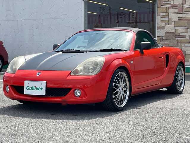 トヨタ ＭＲ－Ｓ S エディション 徳島県 2002(平14)年 14.8万km オレンジ ６速ＭＴ/ディスプレイオーディオ/ＥＴＣ/フォグランプ/純正フロアマット/社外アルミホイール/異色全塗装シルバー→オレンジ/エアコン