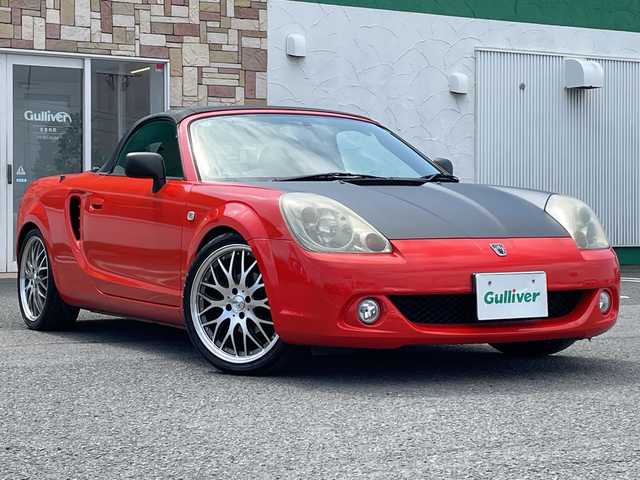 トヨタ ＭＲ－Ｓ S エディション 徳島県 2002(平14)年 14.8万km オレンジ ６速ＭＴ/ディスプレイオーディオ/ＥＴＣ/フォグランプ/純正フロアマット/社外アルミホイール/異色全塗装シルバー→オレンジ/エアコン