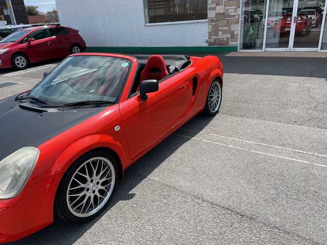 トヨタ ＭＲ－Ｓ S エディション 徳島県 2002(平14)年 14.8万km オレンジ ６速ＭＴ/ディスプレイオーディオ/ＥＴＣ/フォグランプ/純正フロアマット/社外アルミホイール/異色全塗装シルバー→オレンジ/エアコン