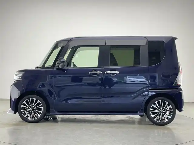 ダイハツ タント カスタム RS 愛知県 2023(令5)年 3.2万km クールバイオレットクリスタルシャイン 純正10インチナビ/スマートアシストIII/全方位カメラ/シートヒーター/前後ドライブレコーダー/両側パワースライドドア/フルセグTV/DVD/純正アルミホイール/LEDオートライト/フォグランプ/カーテンエアバッグ/衝突被害軽減ブレーキ/純正フロアマット/コーナーセンサー