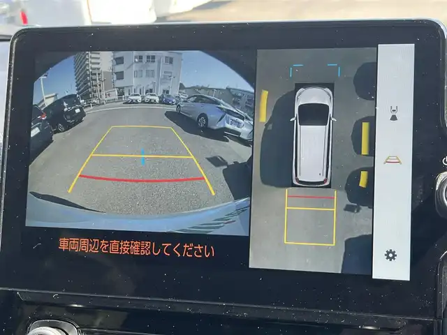 トヨタ シエンタ ハイブリッド Z 島根県 2023(令5)年 1.1万km ホワイトパールクリスタルシャイン 純正10インチメモリナビ/（フルセグTV/Bluetooth接続/Miracast）/バック/フロント/サイド/全方位カメラ/ビルトインETC2.0/前後ドライブレコーダー/両側パワースライドドア/レーダークルーズコントロール/レーンディパーチャーアラート/ブラインドスポットモニター/クリアランスソナー/プリクラッシュセーフティー/前席シートヒーター/ステアリングヒーター/オートマチックハイビーム/純正LEDヘッドライト/純正15インチアルミホイール/純正フロアマット