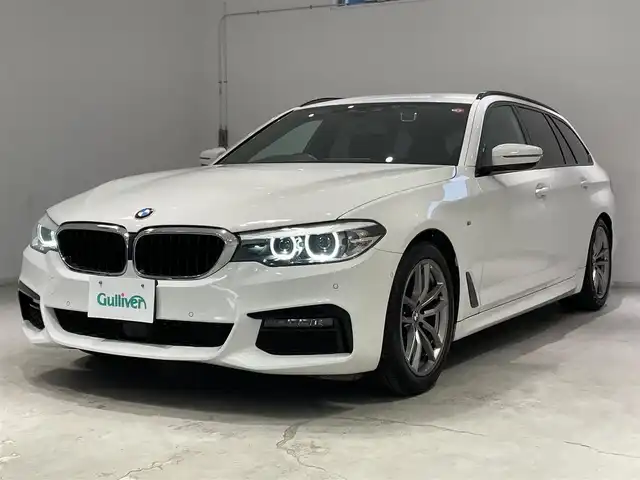 ＢＭＷ ５２３ｄ ツーリング Mスポーツ 宮城県 2019(令1)年 5万km 白 ワンオーナー/純正ナビ/インテリジェントセーフティー/衝突警告/車線逸脱警告/側面衝突警告/歩行者警告/前後ドライブレコーダー/クルーズコントロール/バックカメラ/前後コーナーセンサー/パワーシート/パワーテールゲート/フルセグTV/Bluetooth/CD、DVD/ステアリングスイッチ/LEDヘッドライト/フォグランプ/オートライト/プッシュスタート/スマートキー