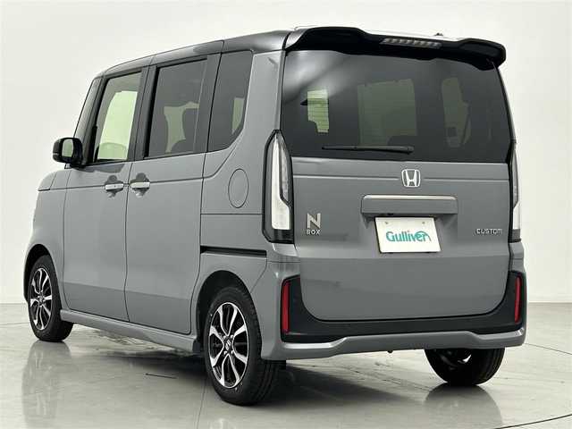 ホンダ Ｎ ＢＯＸ カスタム ターボ コーディネートS 熊本県 2025(令7)年 0.1万km未満 グレーⅡ 純正9インチナビLXU-24NBi（ＡｐｐｌＣａｒＰｌａｙ・ＡｎｄｒｏｉｄＡｕｔｏ・フルセグ・ＢＴ・ＳＤ・ＵＳＢ）/届出済未使用　/バックカメラ　/両側パワースライドドア　/前後クリアランスソナー　/ホンダセンシング/・急アクセル抑制機能/・近距離衝突軽減ブレーキ/・誤発進抑制機能/・後方誤発進抑制機能/・衝突軽減ブレーキ/・歩行者事故低減ステアリング/・路外逸脱抑制機能/・アダブティブクルーズコントロール/・車線維持支援システム/・標識認識システム/・先行車発進お知らせ/・オートハイビーム/横滑り防止/前席シートヒーター/純正１４インチAW/オートライト/LEDヘッドライト/スマートキー/プッシュスタート/スペアキー1本/保証書/取扱説明書