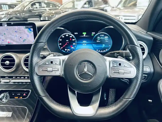 メルセデス・ベンツ Ｃ２００ ワゴン ローレウスエディション 大阪府 2020(令2)年 4万km グレー HUD/ブルメスター/黒革/メモリ付きパワーシート/エアシートヒーター/純正ナビ/TV/360度カメラ/applecarplay/レーダーセーフティ/ACC/ブラインドスポット/純正18インチAW/LEDヘッドライト/アンビエントライト/電動リアゲート/ワイヤレス充電/パフュームアトマイザー
