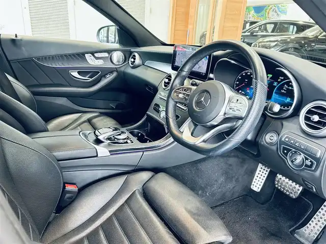 メルセデス・ベンツ Ｃ２００ ワゴン ローレウスエディション 大阪府 2020(令2)年 4万km グレー HUD/ブルメスター/黒革/メモリ付きパワーシート/エアシートヒーター/純正ナビ/TV/360度カメラ/applecarplay/レーダーセーフティ/ACC/ブラインドスポット/純正18インチAW/LEDヘッドライト/アンビエントライト/電動リアゲート/ワイヤレス充電/パフュームアトマイザー