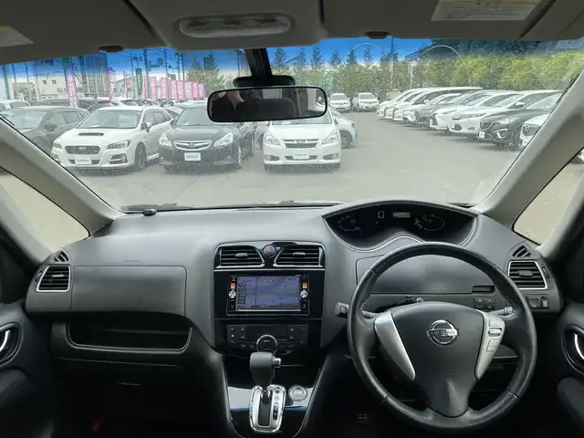 日産 セレナ ハイウェイスター 道東・釧路十勝 2014(平26)年 9.4万km ダイヤモンドブラック 4WD/純正ナビ/(AM FM CD DVD BT フルセグTV)/両側パワースライドドア/冬タイヤ4本積込/クルーズコントロール/プッシュスタート/スマートキー/LEDヘッドライト/フォグランプ/ドアバイザー/オートライト/フロアマット/ウィンカーミラー/革巻きステアリング