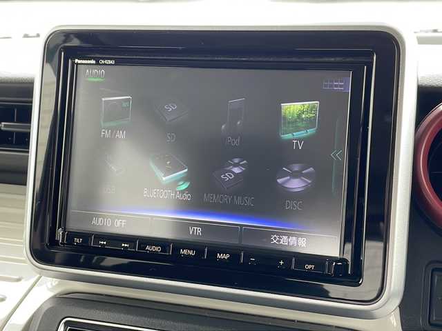 スズキ スペーシア HYBRID X 山形県 2019(平31)年 3.6万km チアフルピンクM 禁煙車/デュアルセンサーブレーキサポート/スズキセーフティサポート/・後退時ブレーキサポート/・車線逸脱抑制制御機能/・車線逸脱警報機能/・パーキングソナー/・横滑り防止装置（ＥＳＰ）/ヘッドアップディスプレイ/両側パワースライドドア/DOP9インチナビ（CD.DVD.BT.USB)/全方位カメラ/フルセグ/シートヒーター/ビルトインETC/ドライブレコーダー/プッシュスタート/スマートキーｘ２/アイドリングストップ
