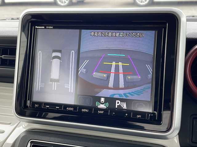 スズキ スペーシア HYBRID X 山形県 2019(平31)年 3.6万km チアフルピンクM 禁煙車/デュアルセンサーブレーキサポート/スズキセーフティサポート/・後退時ブレーキサポート/・車線逸脱抑制制御機能/・車線逸脱警報機能/・パーキングソナー/・横滑り防止装置（ＥＳＰ）/ヘッドアップディスプレイ/両側パワースライドドア/DOP9インチナビ（CD.DVD.BT.USB)/全方位カメラ/フルセグ/シートヒーター/ビルトインETC/ドライブレコーダー/プッシュスタート/スマートキーｘ２/アイドリングストップ