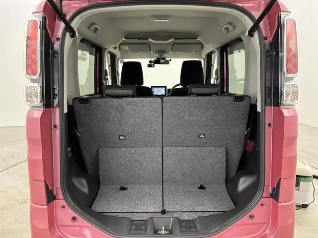 スズキ スペーシア HYBRID X 福岡県 2019(平31)年 3.6万km チアフルピンクM 社外９インチナビ（フルセグＴＶ、ＢＴ）　/全方位カメラ　/前後ドライブレコーダー　/ビルトインＥＴＣ　/両側パワースライドドア　/衝突被害軽減システム　/レーンキープ　/横滑り防止装置　/純正１４インチアルミホイール