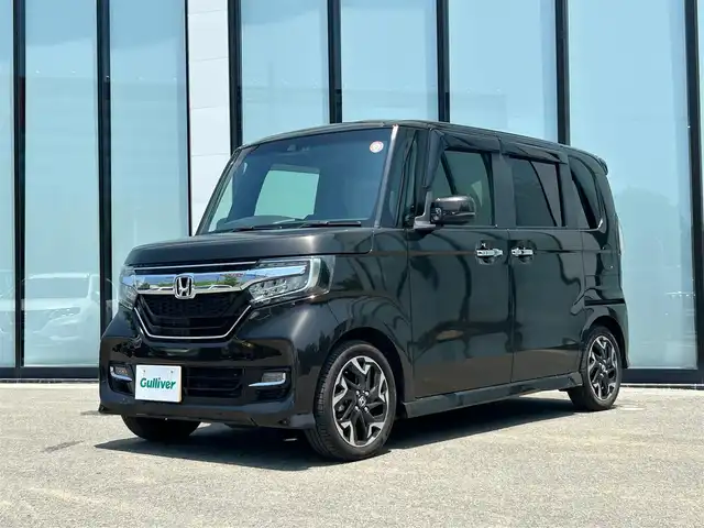 ホンダ Ｎ ＢＯＸ カスタム G L ターボ ホンダセンシング 大阪府 2020(令2)年 3.9万km プレミアムグラマラスブロンズP 純正ナビ/   フルセグTV/CD/DVD/Bluetooth/USB/バックモニター/ターボ車/衝突軽減ブレーキ/横滑り防止装置/コーナーセンサー/前席シートヒーター/両側パワースライドドア/レーダークルーズコントロール/レーンキープアシスト/パドルシフト/アイドリングストップ/前後ドライブレコーダー/純正15インチアルミホイール/純正フロアマット/プッシュスタート/スマートキー/ＥＴＣ/ＬＥＤ/禁煙車
