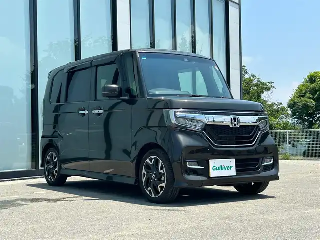 ホンダ Ｎ ＢＯＸ カスタム G L ターボ ホンダセンシング 大阪府 2020(令2)年 3.9万km プレミアムグラマラスブロンズP 純正ナビ/   フルセグTV/CD/DVD/Bluetooth/USB/バックモニター/ターボ車/衝突軽減ブレーキ/横滑り防止装置/コーナーセンサー/前席シートヒーター/両側パワースライドドア/レーダークルーズコントロール/レーンキープアシスト/パドルシフト/アイドリングストップ/前後ドライブレコーダー/純正15インチアルミホイール/純正フロアマット/プッシュスタート/スマートキー/ＥＴＣ/ＬＥＤ/禁煙車