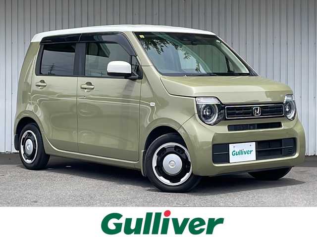 ホンダ Ｎ ＷＧＮ L ホンダセンシング 長野県 2020(令2)年 2.4万km ガーデングリーンM 純正メモリナビ /バックカメラ/ETC/ドライブレコーダー/前後コーナーセンサー/レーダークルーズコントロール/LEDヘッドライト/スマートキー/保証書