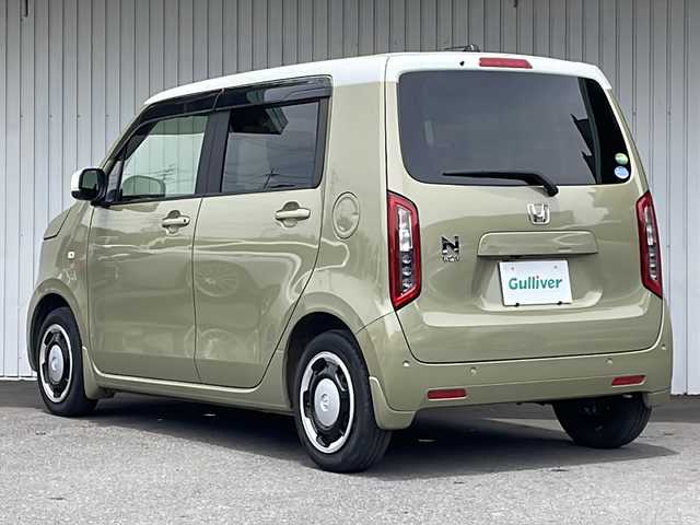 ホンダ Ｎ ＷＧＮ L ホンダセンシング 長野県 2020(令2)年 2.4万km ガーデングリーンM 純正メモリナビ /バックカメラ/ETC/ドライブレコーダー/前後コーナーセンサー/レーダークルーズコントロール/LEDヘッドライト/スマートキー/保証書