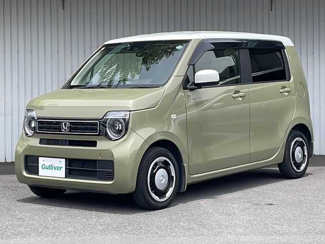 ホンダ Ｎ ＷＧＮ L ホンダセンシング 長野県 2020(令2)年 2.4万km ガーデングリーンM 純正メモリナビ /バックカメラ/ETC/ドライブレコーダー/前後コーナーセンサー/レーダークルーズコントロール/LEDヘッドライト/スマートキー/保証書