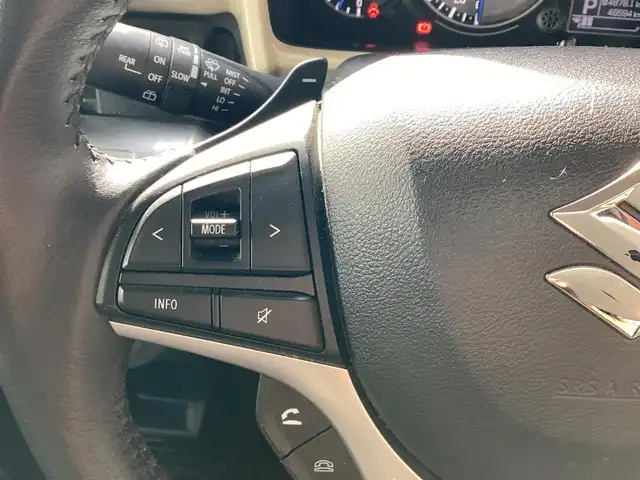 スズキ クロスビー HYBRID MZ 愛知県 2018(平30)年 4.7万km キャラバンアイボリーパールメタリック/ホワイト 2トーンルーフ 純正SDナビ　/フルセグ　/ビルトインETC /クルーズコントロール　/パドルシフト　/シートヒーター　/LDA /コーナーセンサー　/アイドリングストップ　/LEDヘッド　/スマートキー　/ISOFIX /ステアリングスイッチ　/純正アルミ