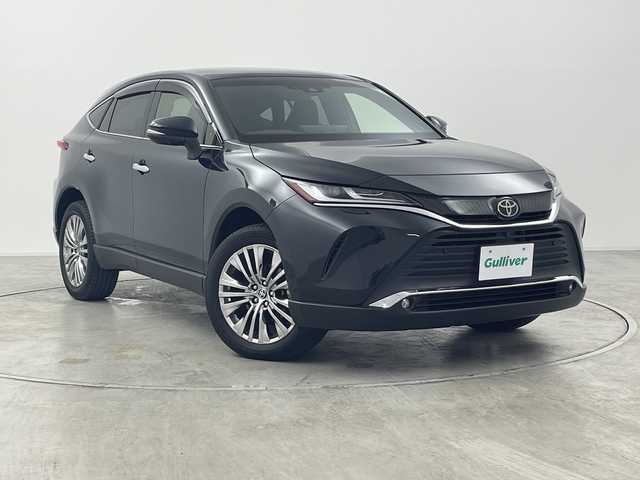 トヨタ ハリアー Z 群馬県 2022(令4)年 2.8万km プレシャスブラックパール 純正１２．３型ナビ　調光パノラマルーフ　全周囲カメラ　ＪＢＬ　デジタルインナーミラー　アダプティブクルーズコントロール　衝突被害軽減ブレーキ　電動リアゲート　ＬＥＤヘッドライト　ＥＴＣ２．０　禁煙車