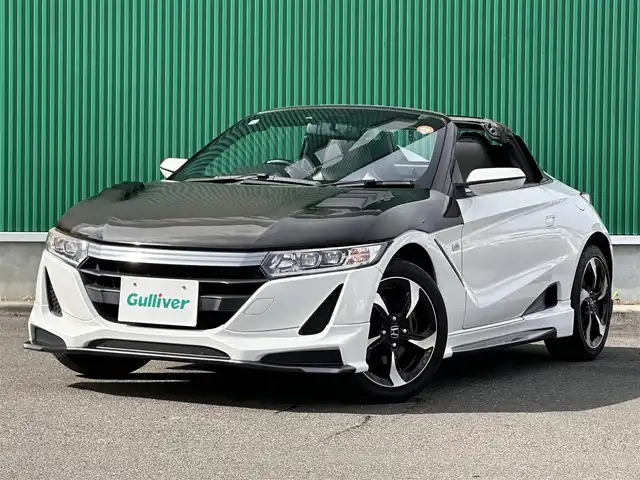 ホンダ Ｓ６６０ α 宮城県 2015(平27)年 13万km プレミアムスターホワイトパール 純正エアロ/ステンレス製スポーツペダル/純正LEDヘッドライト/社外ハードトップ/社外ボンネット/社外ポータブルナビ/ワンセグTV/デジタルインナーミラー型ドライブレコーダー/合皮シートカバー/ETC/プッシュスタート/保証書/取扱説明書/純正幌積込