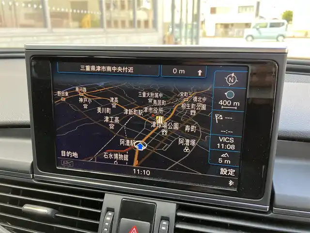 アウディ Ａ６ 2．8 FSI クワトロ 三重県 2012(平24)年 9.5万km グレイシアホワイトメタリック ♪4WD/♪車検 令和9年10月12日迄/黒革シート/前席パワーシート (D席メモリ付)/前席シートヒーター/スマートキー×2/プッシュスタート/パーキングエイド/オートブレーキホールド/BOSEサウンド/純正ナビ/・CD・SD・DTV/・DVD再生/・Bluetoothオーディオ/・バックカメラ/アイドリングストップ/20インチAW/LEDヘッドライト/リアフォグライト/オートライト/ウィンカーミラー/オートリトラクタブルミラー/革巻ステアリング/ステアリングスイッチ/クルーズコントロール/ウッドパネル/スモークフィルム/フロアマット/ETC/サイド/カーテンエアバック