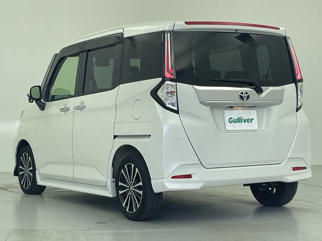 トヨタ ルーミー カスタムG－T 愛知県 2020(令2)年 5.2万km パールホワイトⅢ 社外ナビ/・フルセグ/・Ｂｌｕｅｔｏｏｔｈ/・HDMI/・DVD/・CD/・FM/AM/アラウンドビューモニター/両側パワースライドドア/前後ドライブレコーダー/レーダークルーズコントロール/衝突軽減ブレーキ/コーナーセンサー/先行車発進お知らせ機能/車線逸脱警報/前席シートヒータ/ＥＴＣ/LEDヘッドライト/オートライト/オートマチックハイビーム/フォグランプ/電動パーキングブレーキ/オートブレーキホールド/スペアキー