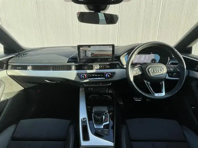 アウディ Ａ５ SB 35TDI Sライン 東京都 2022(令4)年 3.4万km ミトスブラックメタリック 純正ナビ／ＴＶ/３６０°カメラ　/衝突軽減　/ＡＣＣ　/ＢＳＭ　/レーンキープ　/ハーフレザー　/シートヒーター　/ワイヤレス充電　/ＥＴＣ　/ＬＥＤヘッドライト　/パワートランク /スマートキー２本