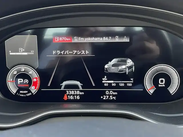 アウディ Ａ５ SB 35TDI Sライン 東京都 2022(令4)年 3.4万km ミトスブラックメタリック 純正ナビ／ＴＶ/３６０°カメラ　/衝突軽減　/ＡＣＣ　/ＢＳＭ　/レーンキープ　/ハーフレザー　/シートヒーター　/ワイヤレス充電　/ＥＴＣ　/ＬＥＤヘッドライト　/パワートランク /スマートキー２本