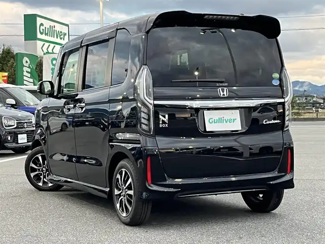ホンダ Ｎ ＢＯＸ カスタム G L ホンダセンシング 奈良県 2020(令2)年 2.9万km クリスタルブラックパール 純正ナビ（VXM-204VFi)/（フルセグ/BT/CD/DVD)/レーダークルーズコントロール/バックカメラ/後方コーナーセンサー/衝突軽減システム/レーンキープアシスト/両側パワースライドドア/後席サンシェード/アイドリングストップ/オートライト/電動格納ミラー/ETC/純正14インチAW/取り扱い説明書