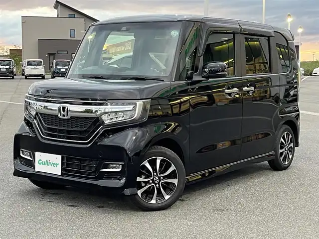 ホンダ Ｎ ＢＯＸ カスタム G L ホンダセンシング 奈良県 2020(令2)年 2.9万km クリスタルブラックパール 純正ナビ（VXM-204VFi)/（フルセグ/BT/CD/DVD)/レーダークルーズコントロール/バックカメラ/後方コーナーセンサー/衝突軽減システム/レーンキープアシスト/両側パワースライドドア/後席サンシェード/アイドリングストップ/オートライト/電動格納ミラー/ETC/純正14インチAW/取り扱い説明書