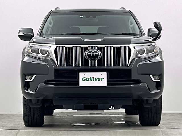 トヨタ ランドクルーザー プラド TX Lパッケージ 大阪府 2023(令5)年 3.6万km ブラック ワンオーナー/純正ナビ/・フルセグTV/・Bluetooth/サンルーフ/3列シート(7人乗り)/黒レザーシート/前席シートヒーター/前席シートベンチレーション/トヨタセーフティセンス/プリクラッシュセーフティ/レーンディパーチャーアラート/オートマチックハイビーム/レーダークルーズコントロール/バックカメラ/保証書/取扱説明書/点検記録簿