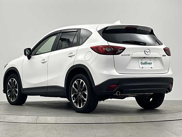 マツダ ＣＸ－５ XD Lパッケージ 大阪府 2015(平27)年 2.8万km クリスタルホワイトパールマイカ 純正SDナビ/【BT/フルセグテレビ/USB/AUX/DVD]/BOSEスピーカー/バックカメラ/ＥＴＣ/ブラインドスポットモニター/衝突被害軽減システム/コーナーセンサー　後ろ/レーンキープアシスト/クルーズコントロール/アイドリングストップ/オートライト/パワーシート　D+N席/シートヒーター　D+N席/純正19インチアルミホイール/純正フロアマット/スペアキー